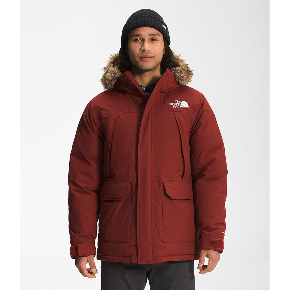 The North Face Parka Mens Australia - The North Face Mcmurdo Red Mcmurdo (VTJ-873629)